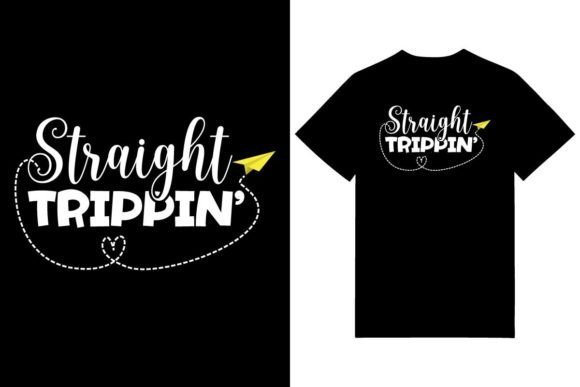 Download Straight Trippin' Beach T-Shirt Design - Premium Resources